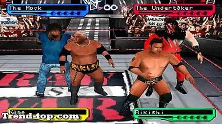 Spel som WWF SmackDown! för Nintendo 3DS Skjutspel
