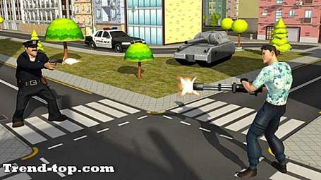 Android用Crime City Autoのような18のゲーム シューティングゲーム