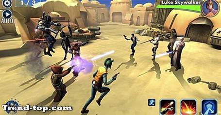 2 spill som Star Wars: Galaxy of Heroes for PSP Skyting Spill