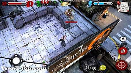 Spel som Zombie HQ för PSP