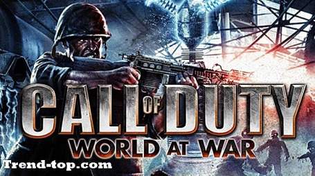 듀티 콜 (Call of Duty)과 같은 3 가지 게임 : Nintendo Wii를위한 전쟁의 세계 슈팅 게임