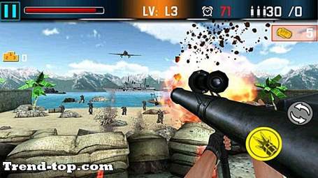 9 spil som Gun Shoot War for iOS Skydespil