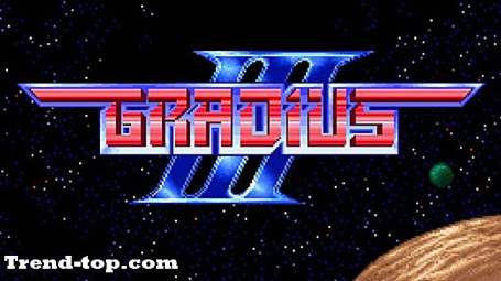 Spel som Gradius III för PSP Skjutspel