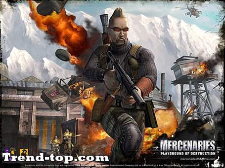 Spel som Mercenaries: Destruction Playground för Nintendo 3DS Skjutspel