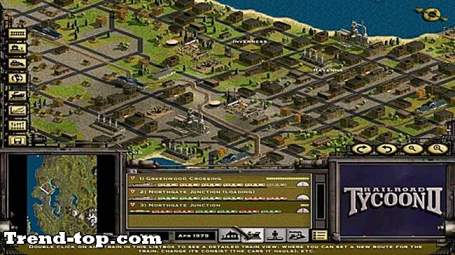 4 spill som Railroad Tycoon 2: Platinum for PS2 Simuleringsspill