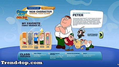 Nintendo Wii를위한 Family Guy Online과 같은 게임