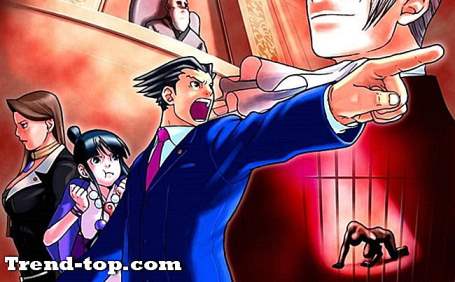 Spil som Phoenix Wright: Ace Attorney for PSP Simulationsspil