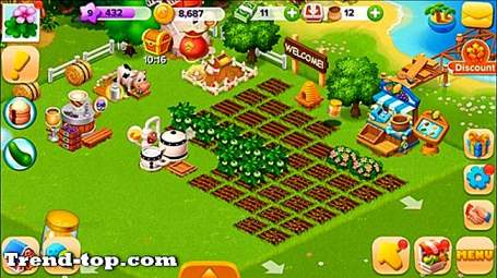 Farming games for computer
