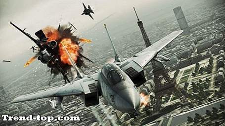 Spel som Ace Combat: Assault Horizon för PSP Simulering Spel