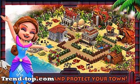 Volcano Island와 같은 12 가지 게임 : Android 용 Paradise Ville 시뮬레이션 게임