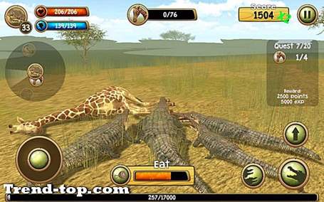 18 spil som Crocodile Simulator 3D til iOS
