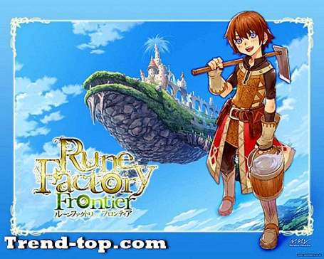 4 spill som Rune Factory: Frontier for Nintendo 3DS Simuleringsspill