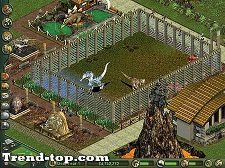 2 spill som Zoo Tycoon: Dinosaur Digs for Nintendo DS Simuleringsspill