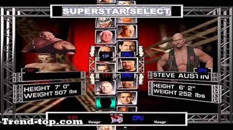 6 spill som WWE Raw for PS2 Sports Spill