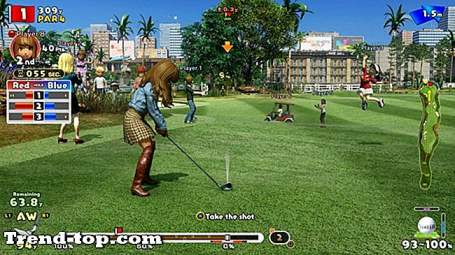 2 Games zoals Hot Shots Golf voor PSP Sportwedstrijden