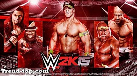 4 games zoals WWE 2K15 voor Nintendo Wii Sportwedstrijden
