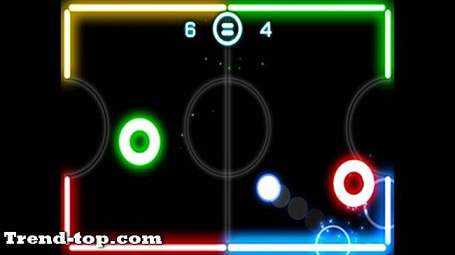 13 spill som Glow Hockey for iOS Sports Spill