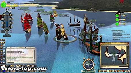 3 games zoals piraten van de brandende zee op stoom Strategie Spellen