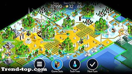 10 games zoals de slag bij Polytopia voor Mac OS Strategie Spellen