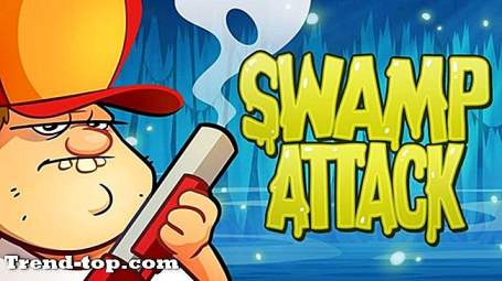 5 spil som Swamp Attack til Linux