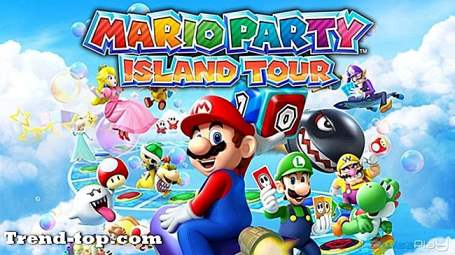 Spel som Mario Party Island Tour för Nintendo DS