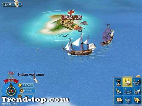 6 spill som Sid Meiers pirater for Mac OS Strategispill