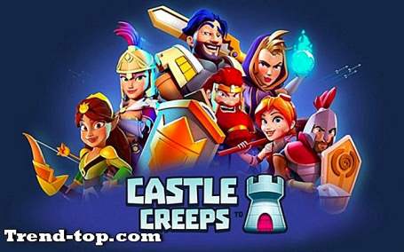 2 spel som Castle Creeps TD för Nintendo DS Strategispel
