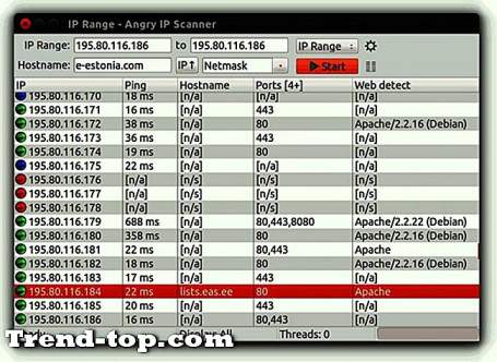 10 Angry IP Scanner Alternativer Annen Nettverksadministrator