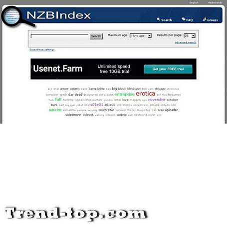10 NZBIndexの代替品