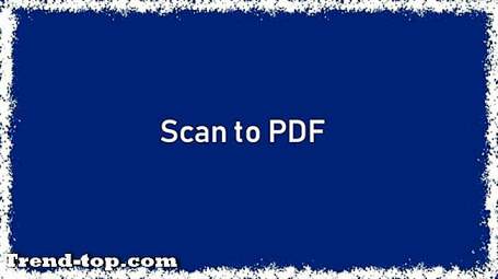 Scan til PDF-alternativer til iOS Anden Office Produktivitet