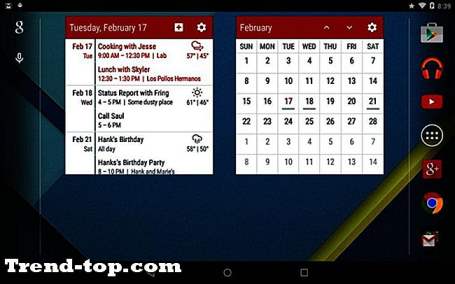 13 Kalender Widget Alternativ för Android Annan Kontorsproduktivitet