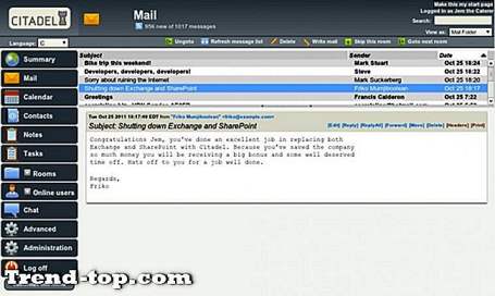 27 Citadel Mail Server Alternativas Outra Produtividade De Escritório