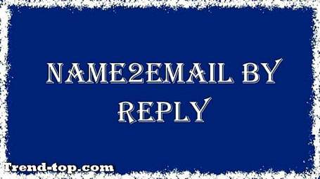 25 Name2Email por alternativas de resposta