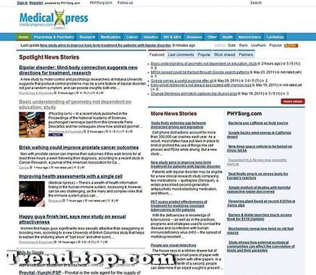 19 stron takich jak Medical Xpress Inne Usługi Online