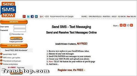 Online messaging sites