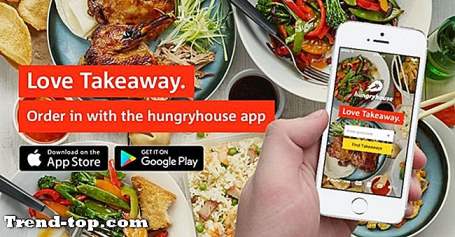 2 HungryHouse بدائل لالروبوت خدمات أخرى عبر الإنترنت