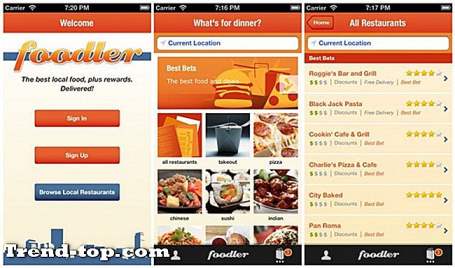 5 بدائل Foodler لنظام iOS خدمات أخرى عبر الإنترنت
