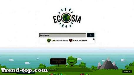 Ecosia와 같은 18 사이트를 예로들 수 있습니다