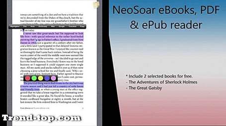 19 Aplikacje, takie jak NeoSoar eBooks PDF i czytnik ePub