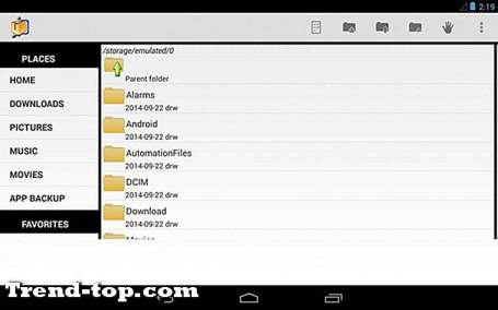 19 aplikacji takich jak Menedżer plików AndroZip Inny