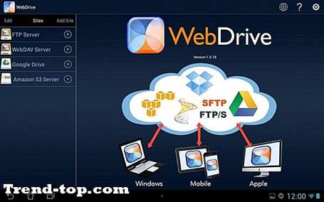 WebDrive Alternatives pour Android