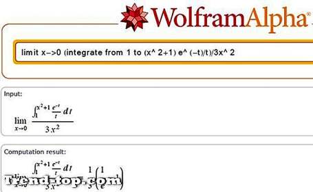 12 alternatives de Wolfram Alpha Integrals Autre