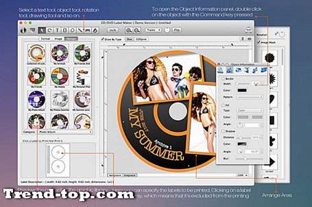10 iWinSoft CD / DVD-etikett Maker för Mac-alternativ Andra