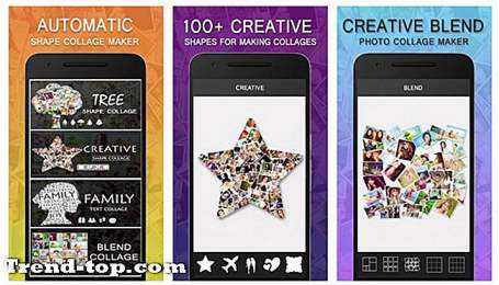 3 aplikacje, takie jak Shape Collage na iOS Inne Zdjęcia Wideo
