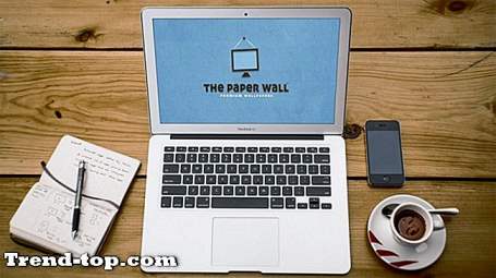 16 sites como a parede de papel