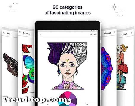 12 livre de coloriage pour moi et alternatives de mandala pour iOS Autres Photos Graphiques