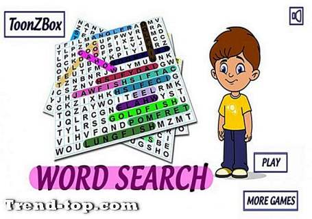 ワード検索のような16のゲーム検索クロスワードパズル パズルパズル