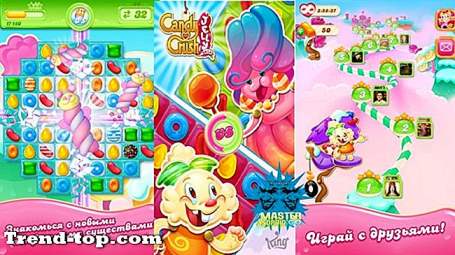 5 spill som Candy Crush Jelly Saga til Xbox 360 Puslespill Puslespill