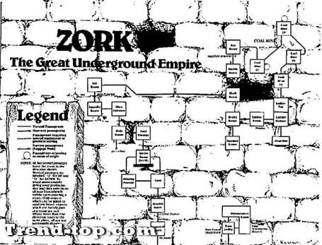 4 Games Like Zork I the Great Underground Empire for Linux لغز اللغز