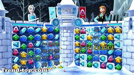 凍った秋のようなゲーム：PSPのための雪だるまの戦い パズルパズル